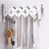 Tendedero Tender Ropa Plegable De Pared Acero Inox +gancho Color Gris