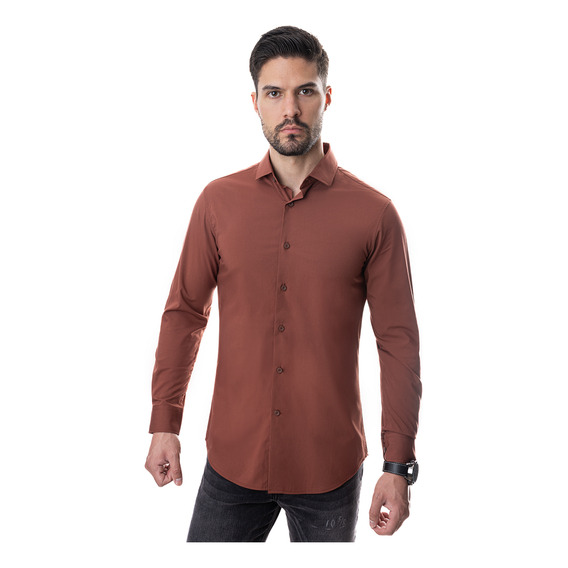 Camisa Fibra De Bambú Hombre Vermonti By Aldo Conti (h9265)