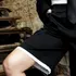 Bermuda Sastre Oversize Con Detalles Camiseros Color Negro