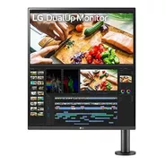 Monitor LG Dualup Ergo 28mq780 Lcd 27.6  Negro 100v/240v