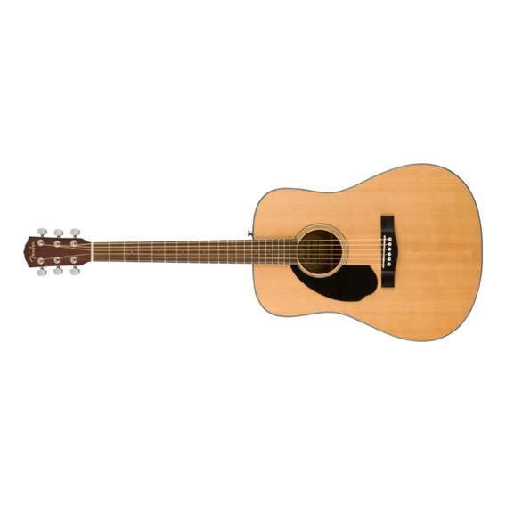 Guitarra Acústica Fender Cd-60s Dread Lh, Natural Wn Zurdos