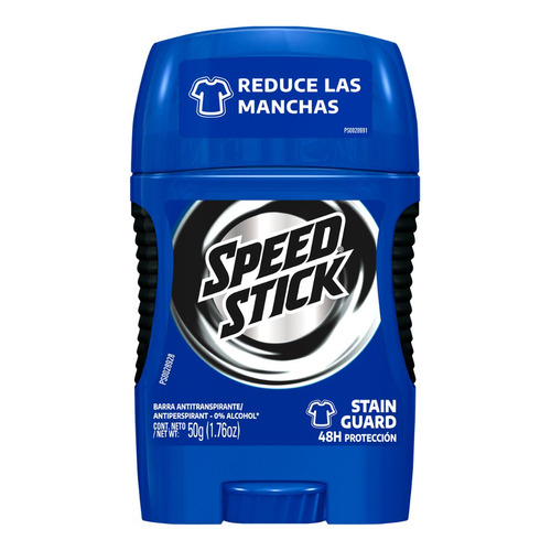 Speed Stick Stain Guard Clean antitranspirante men en barra 50gr aloe vera