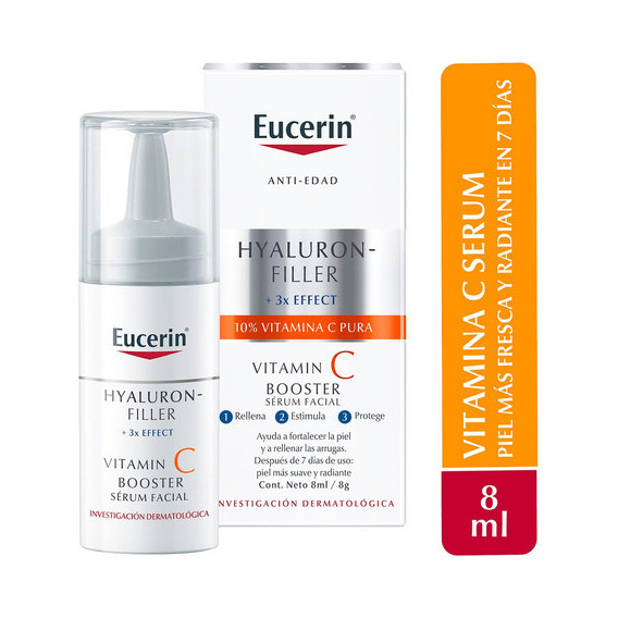 Sérum Serum Facial Eucerin Hyaluron-filler Anti-edad Booster 8ml Eucerin Hyaluron-Filler día/noche para todo tipo de piel de 8mL/8g 30 + años