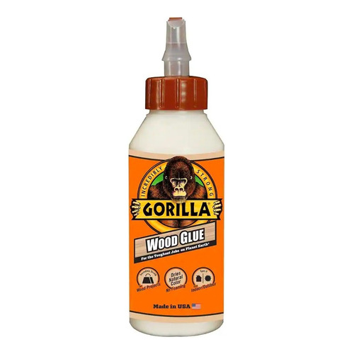 Pegamento Gorilla Wood Glue Para Madera 8 Oz