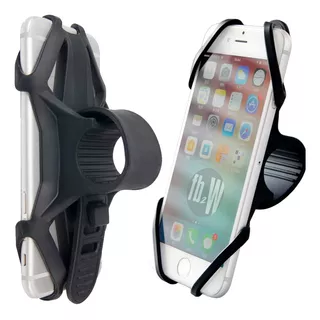 Suporte Universal De Moto Bicicleta Bike P/ Celular Silicone