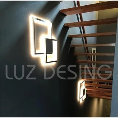 Plafon Lazo Indirecto Luz Led 60w Diseño Moderno Luz Desing