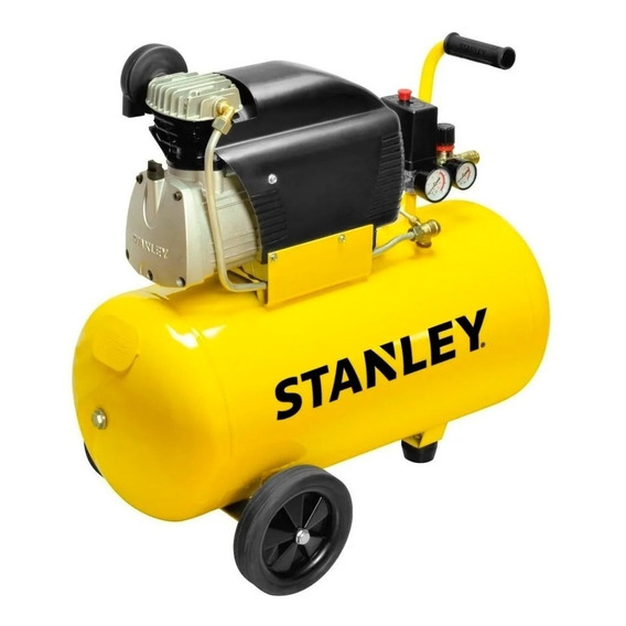 Compresor de aire eléctrico portátil Stanley FCDV404STC006 50L 2hp 220V amarillo