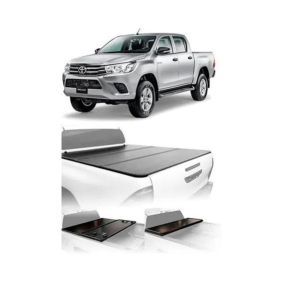Tapa Batea Hard Tri Fold Toyota Hilux 2016-2024 