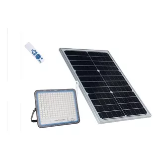 Reflector Solar Led 100w + Control Remoto +sensor Movimiento