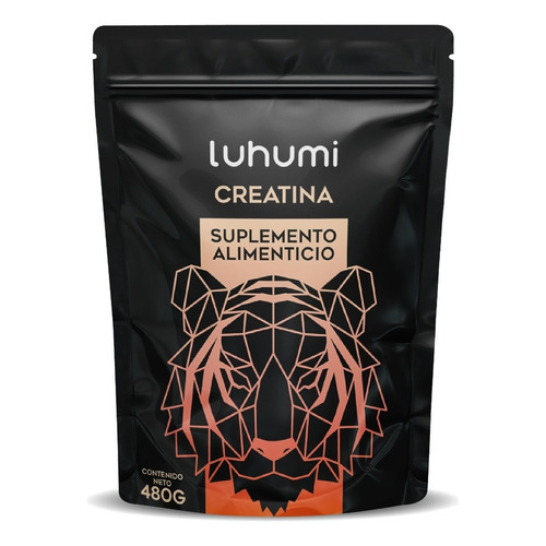 Creatina Suplemento Alimenticio Luhumi Polvo 480grs Na