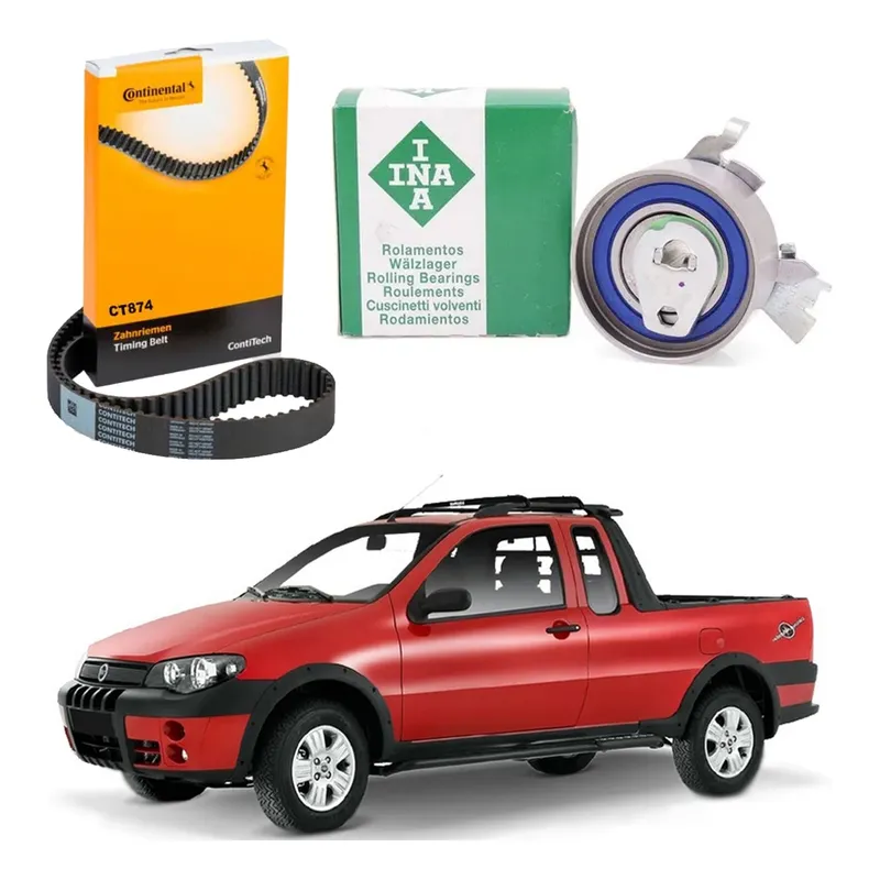 Kit Correia Dentada Tensor Strada Adventure 1.8 8v 2005 A 2010