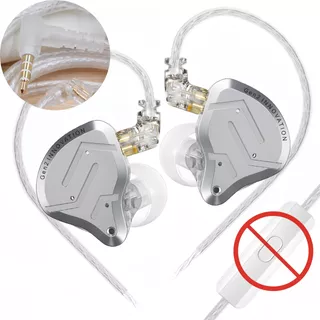 Audífonos Kz Zsn Pro 2 Sin Micrófono In Ear Gamer Monitores