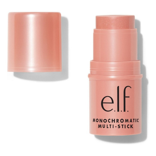 Elf Monochromatic Blush/labial Ojos, Mejillas Y Labios Tono Del Maquillaje Glistening Peach