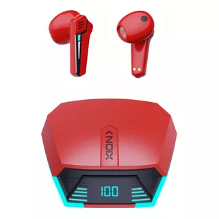 Auricular Xion Bluetooth Gamer Color Rojo