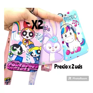 Llaveros Porta Carnet Lanyard Varias Figuras Precio X 2 Uds