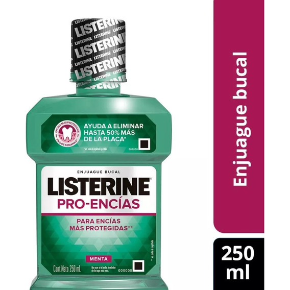 Listerine Pro-encías enjuague bucal sabor a menta de 250ml