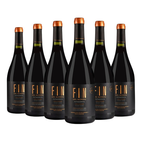 Vino Fin Del Mundo Single Vineyard Pinot Noir 6 X 750ml.