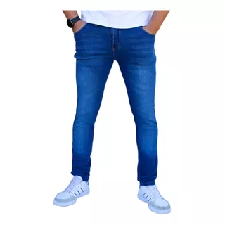 Pantalon Skinny De Mezclilla Strech John Silver Para Hombre