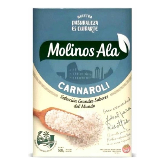 Arroz Carnaroli Molinos Ala 500gr 