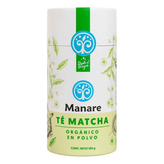 Té Matcha En Polvo Orgánico 100 G - Manare