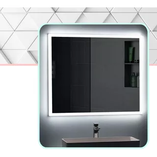 Espejo Led Rectangular De 70x50 Cm !!! Oferta