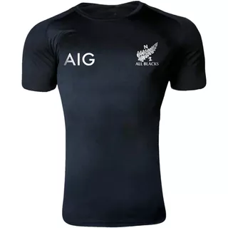 Camiseta De Microfibra De Los All Blacks