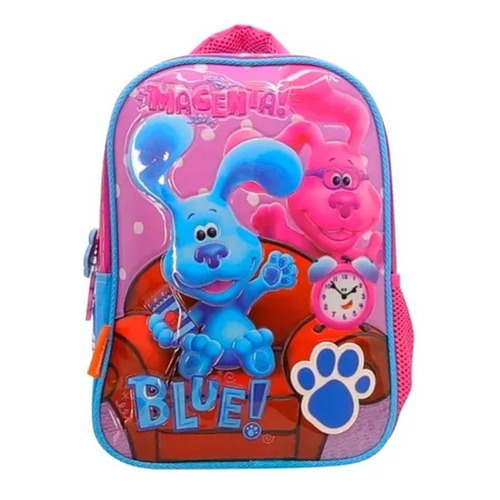 Mochila Espalda De Jardin 12 PuLG Las Pistas De Blue Cresko Color Rosa