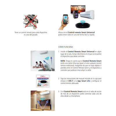 Control Remoto Universal Smart Wifi Tbcin