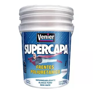 Pintura Exterior Supercapa Frentes Poliuretánico Venier 25kg