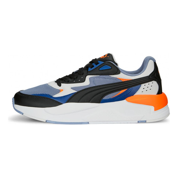 Tenis Puma X-ray Speed Hombre-negro/azul/naranja