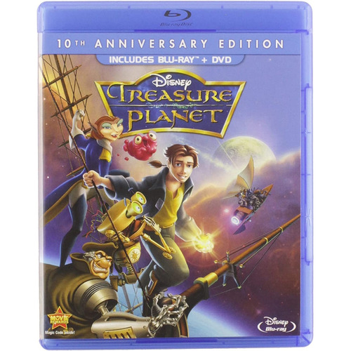 El Planeta Del Tesoro Treasure Planet Pelicula Blu-ray + Dvd