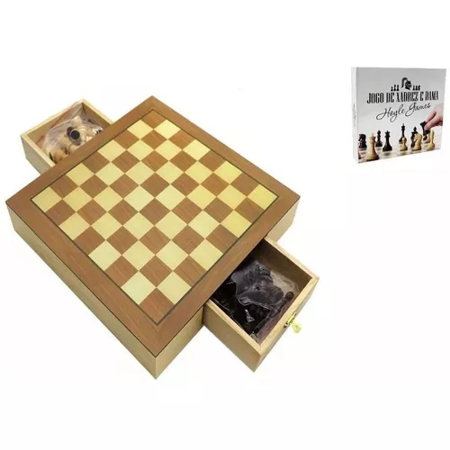 Jogo tabuleiro Toy Trade 5 em 1 dama xadrez ludo jogo da velha trilha