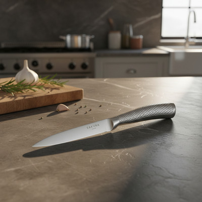 Cuchillo Sakura Paring Full Stainless 20500-par Bazarnet P3 Acero