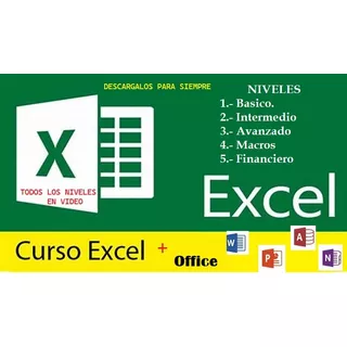 Curso De Excel Básico Intermedio Avanzado Experto Descárgalo