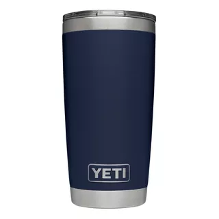 Termo Yeti Rambler 20 Oz Azul Marino Tapa Clasica