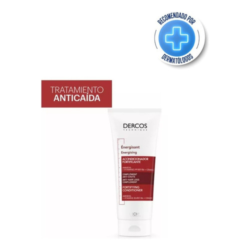 Vichy Dercos Acondicionador Energizante Anticaida Fortificante Cabello Débil