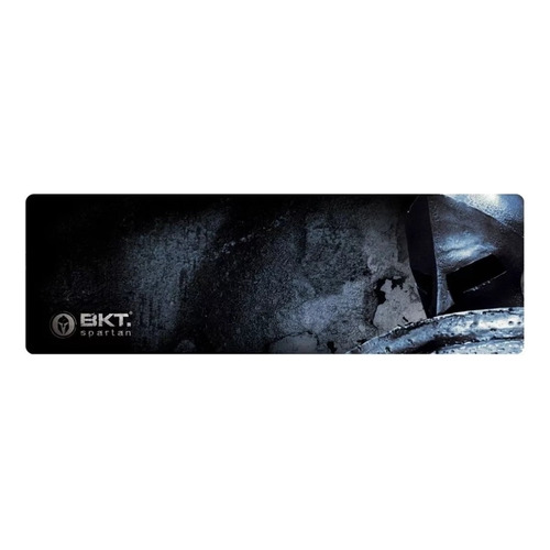 Mouse Pad gamer BKT BKTG72 de goma 225mm x 700mm x 3mm negro/azul