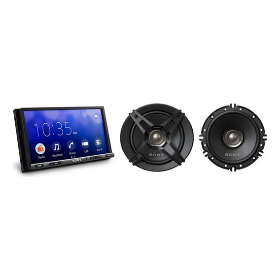 Sony Kit: Autoradio Xav-ax3200 + Parlante Xs-fb161e 