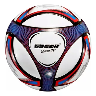 Balón Futbol Profesional Gaser Modelo Liberty Color Azul