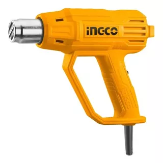 Pistola De Calor 2000w Ingco Hg2000385 Color Amarillo