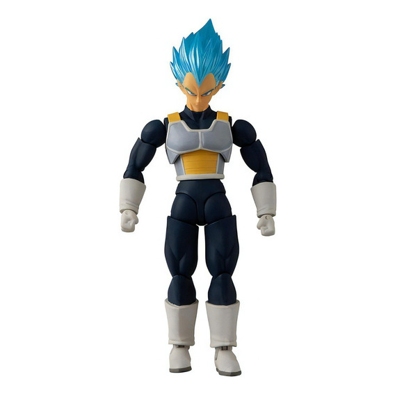 Ssj Blue Vegeta Dragon Ball Evolve Figura Articulada Bandai