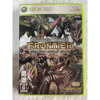 Xbox360 Monster Hunter Frontier Original Japonês Usado