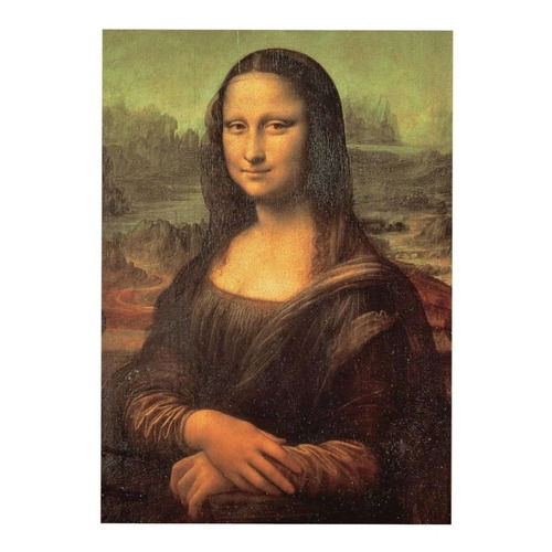 Mona Lisa Da Vinci Mini Rompecabezas 1000 Piezas Tomax
