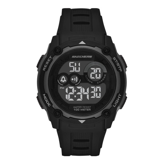 Reloj Hombre Skechers Atwater Pl Color De La Correa Negro