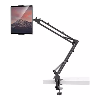 Suporte Tablet Microfone Cama Mesa Braço Articulado iPad 