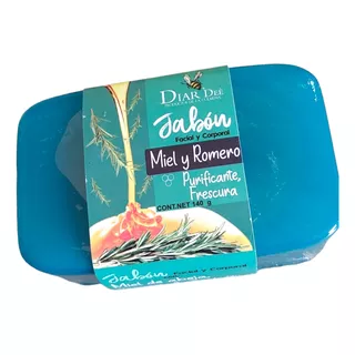 Jabón Con Romero Miel Jabón Relajante Jabón Glicerina 140 Gr