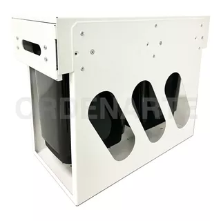 Porta Residuos Doble Extraible-mod 30-panelable-bajo Mesada 