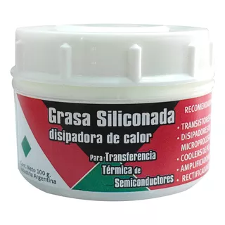 Grasa Siliconada Pote 100g Disipadora De Calor Delta