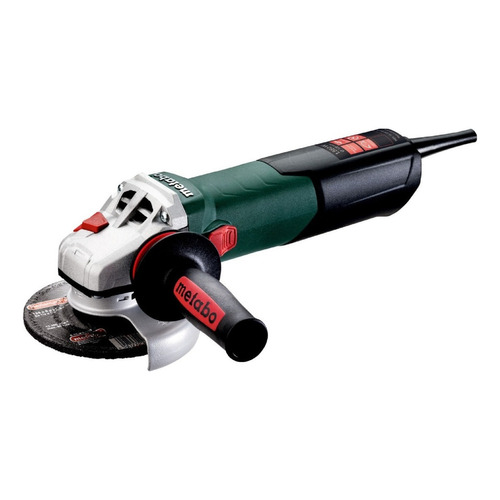 Amoladora Angular Metabo Wev 15-125 1550w Vel Variable Verde/negro 50hz