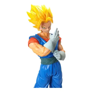 Dragon Ball Figura Vegito Sayayin Pelo Amarillo Potara 32cm